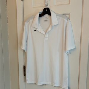 Nike Men's Classic White Polo Shirt